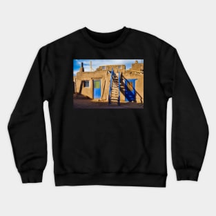 Taos Pueblo Study 5 Crewneck Sweatshirt